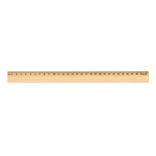 Axis 30cm Wooden Ruler
