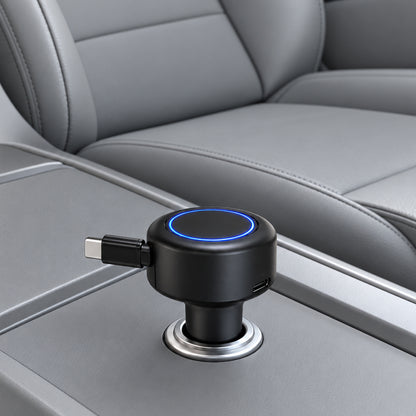 Custom Turbo 20W Retractable Car Charger