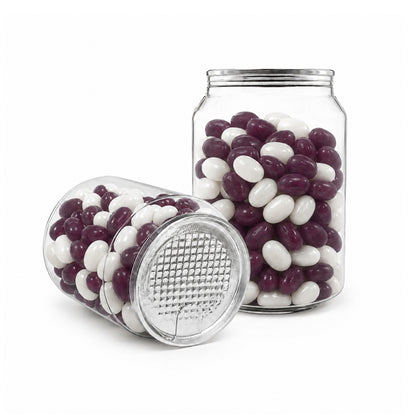Corporate Colour Jelly Beans in Clear Can 210g