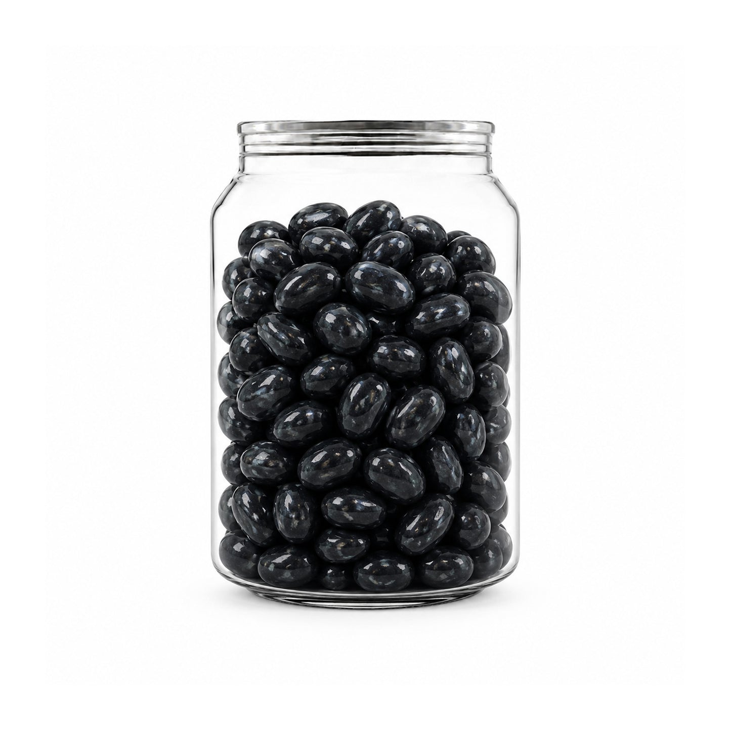 Corporate Colour Jelly Beans in Clear Can 210g