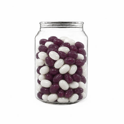 Corporate Colour Jelly Beans in Clear Can 210g