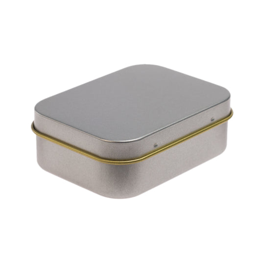 Assorted Colour Mini Jelly Beans in Silver Rectangular Tin
