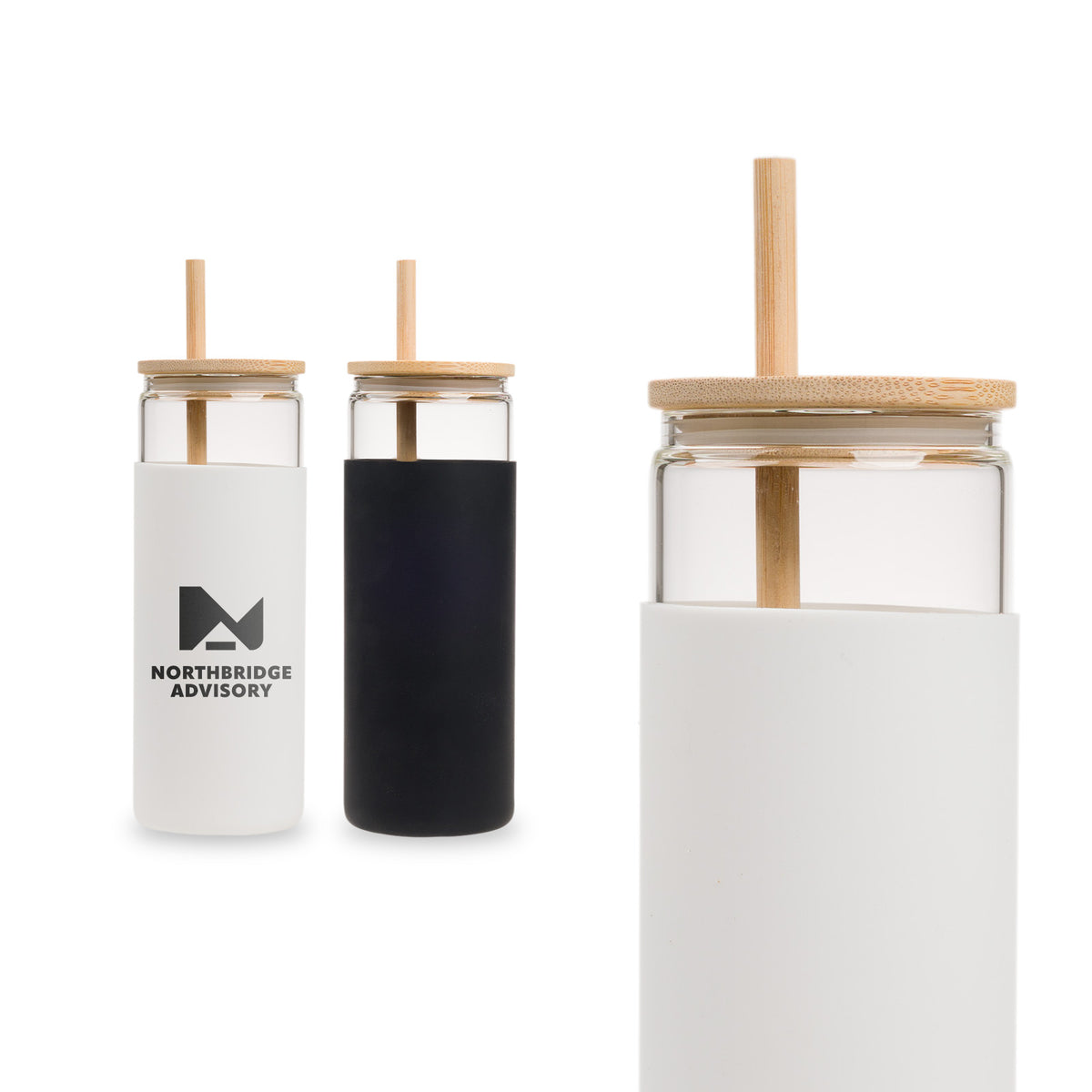 Custom Pisa 480ml Glass Tumbler