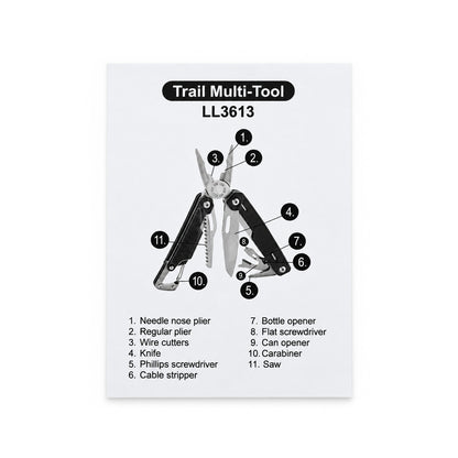 Custom Trail 11-Function Multi Tool