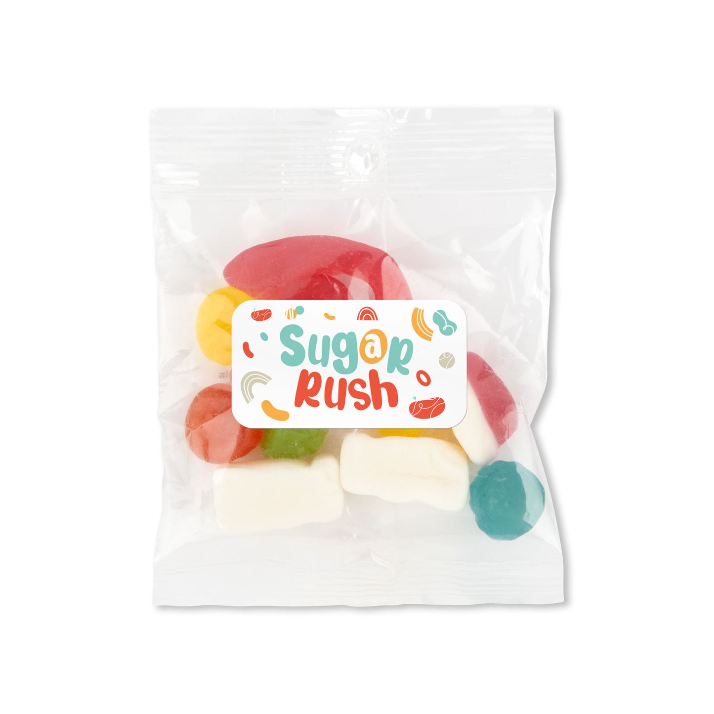 Assorted Jelly Party Mix in 50 Gram Cello Bag