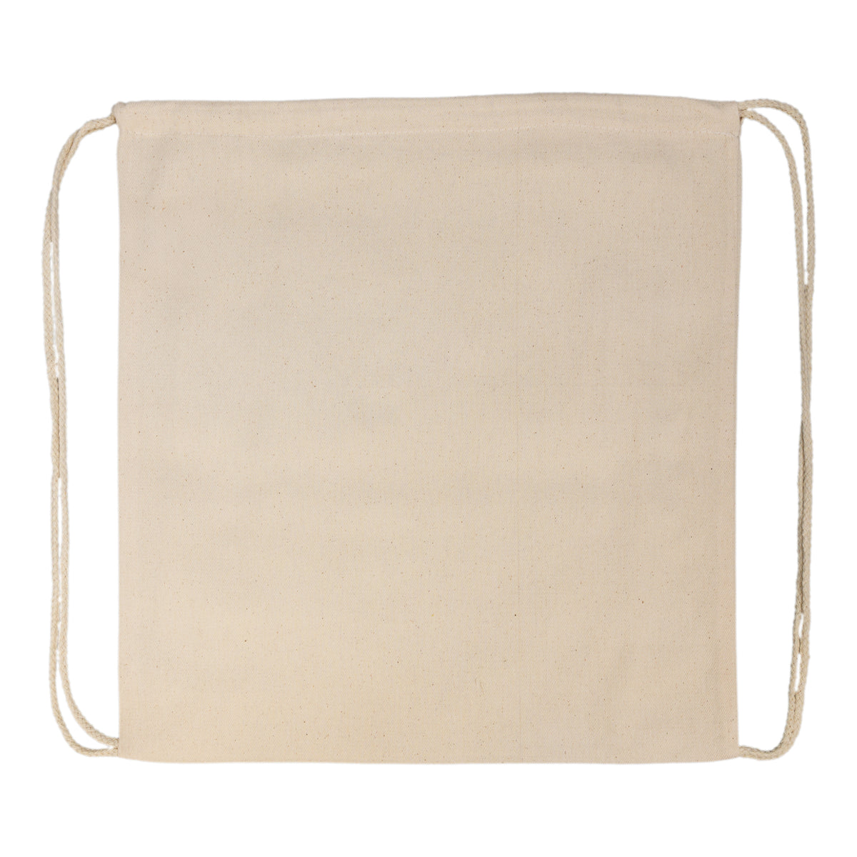 Custom Calico Drawstring Library Backpack