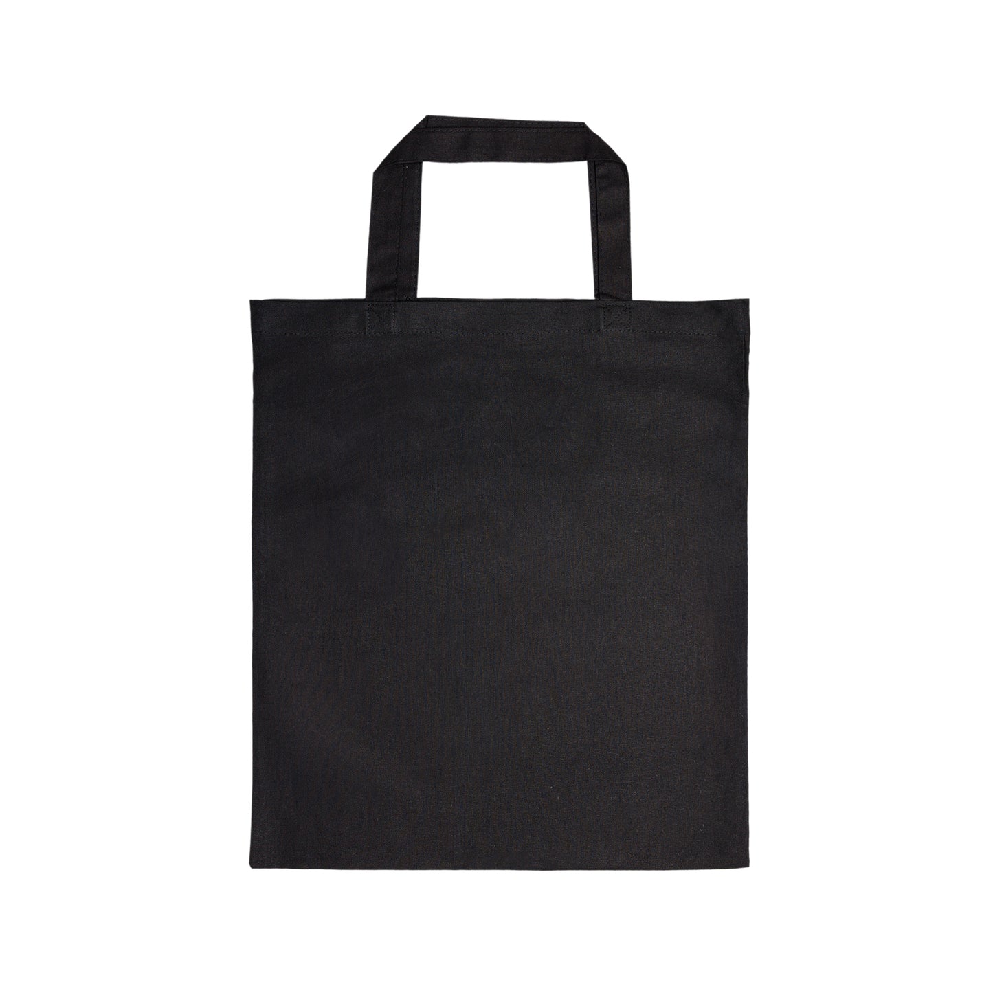Coloured Cotton Short Handle Tote Bag