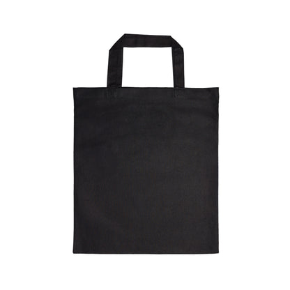 Coloured Cotton Short Handle Tote Bag