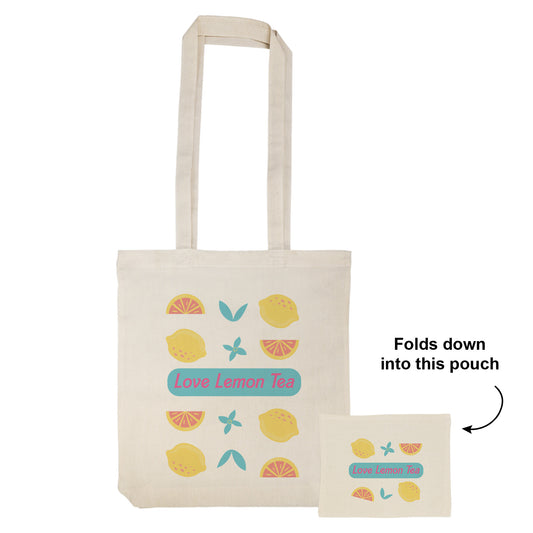 City Shopper Folding Calico Bag (LH)