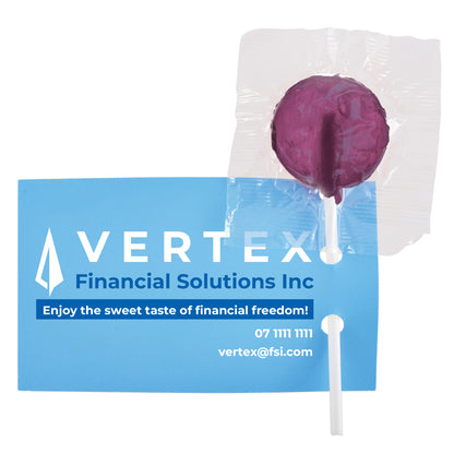 Branded Lollipops