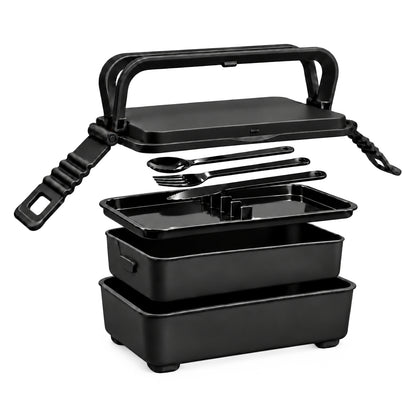 Custom Meridian Double Tray Lunchbox