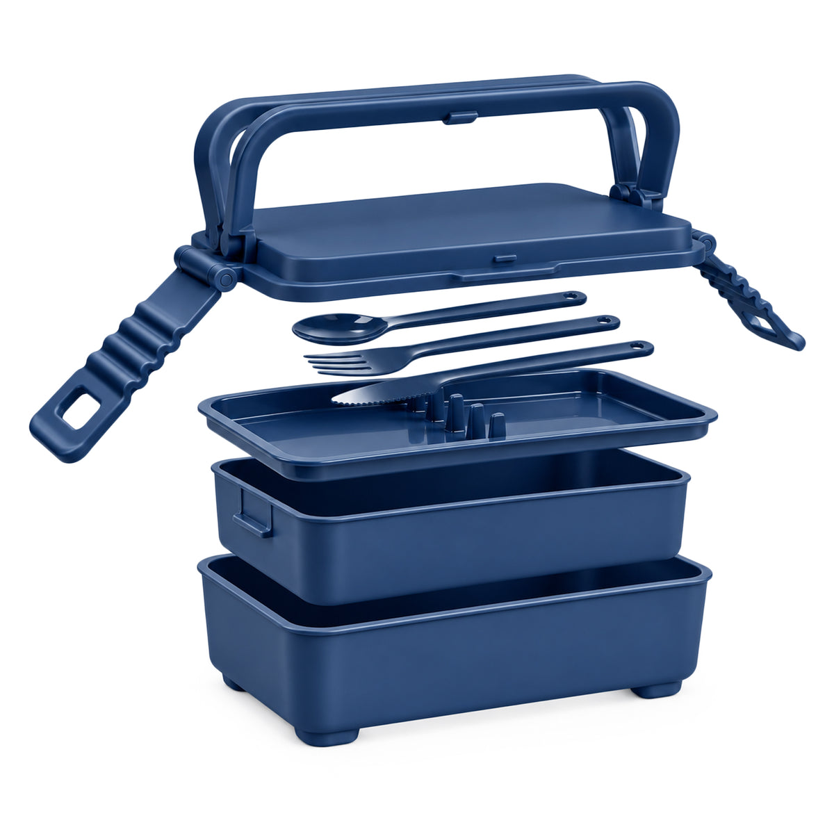 Custom Meridian Double Tray Lunchbox