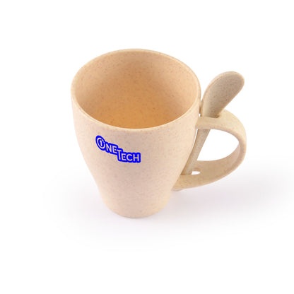 Avenue Wheat Fibre Cup and Spoon