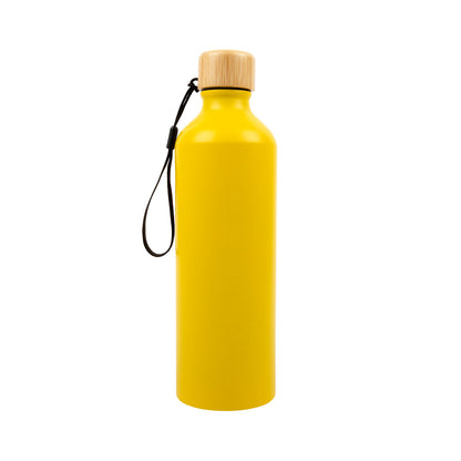 Gelato Aluminium Bottle with Bamboo Lid