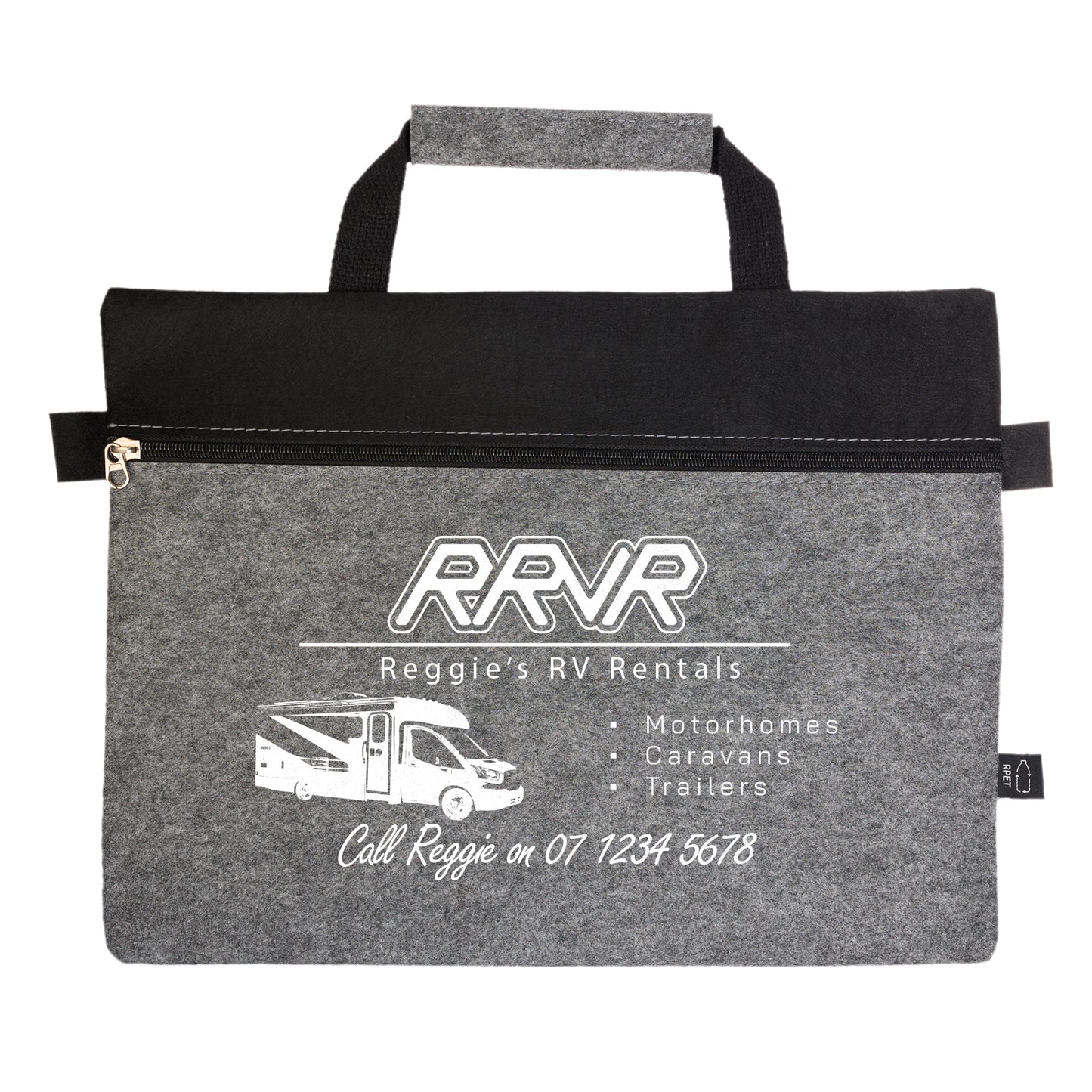 Montana RPET Felt Satchel