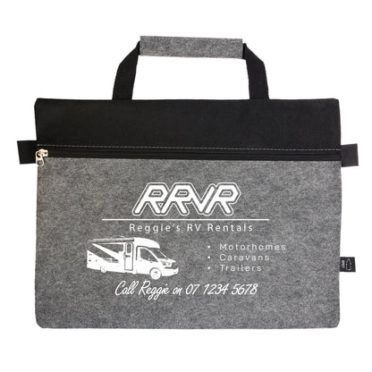 Montana RPET Felt Satchel
