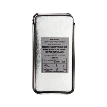 Sugar Free Breath Mints in Slider Tin