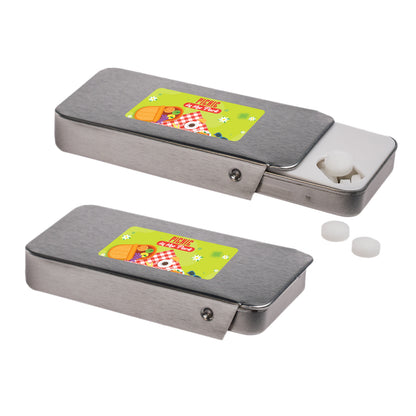 Sugar Free Breath Mints in Slider Tin