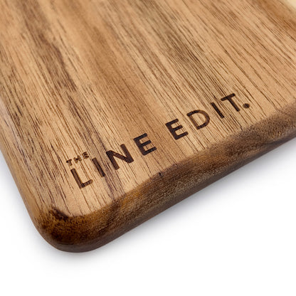 The Line Edit Acacia Serving Board