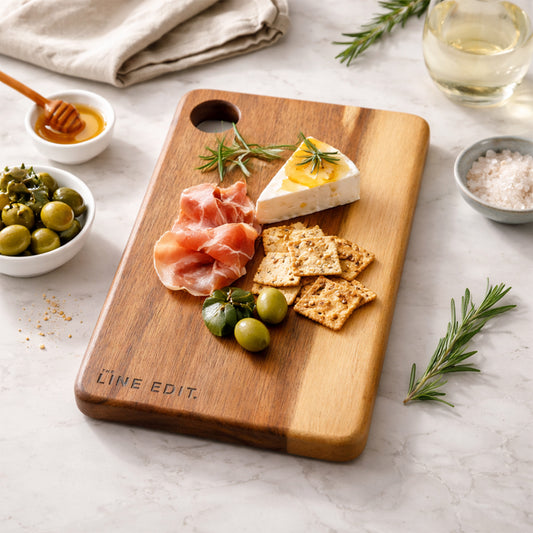 The Line Edit Acacia Serving Board