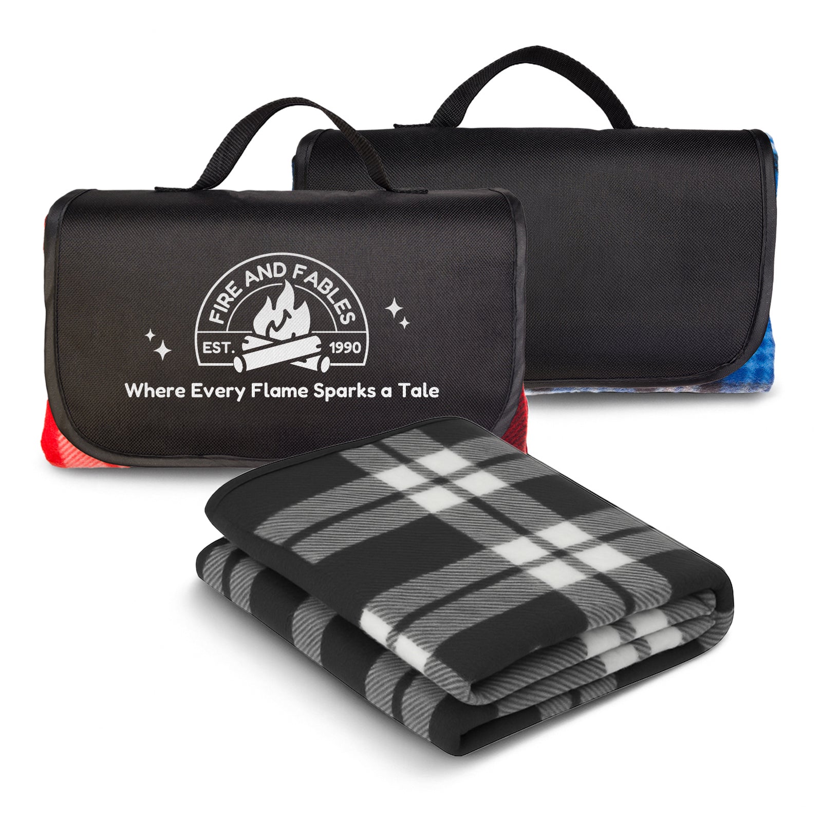 Waterproof Picnic Blanket | Custom Branded Outdoor Rug – Campbell ID