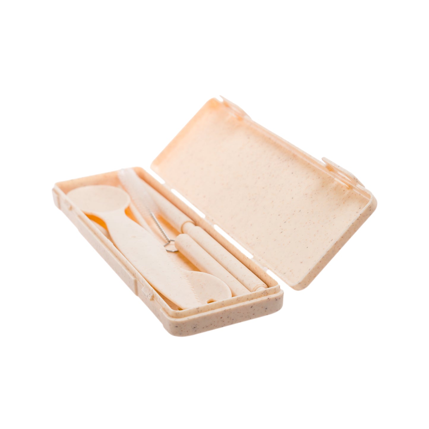 Miso Bamboo Cutlery Set in Calico Pouch