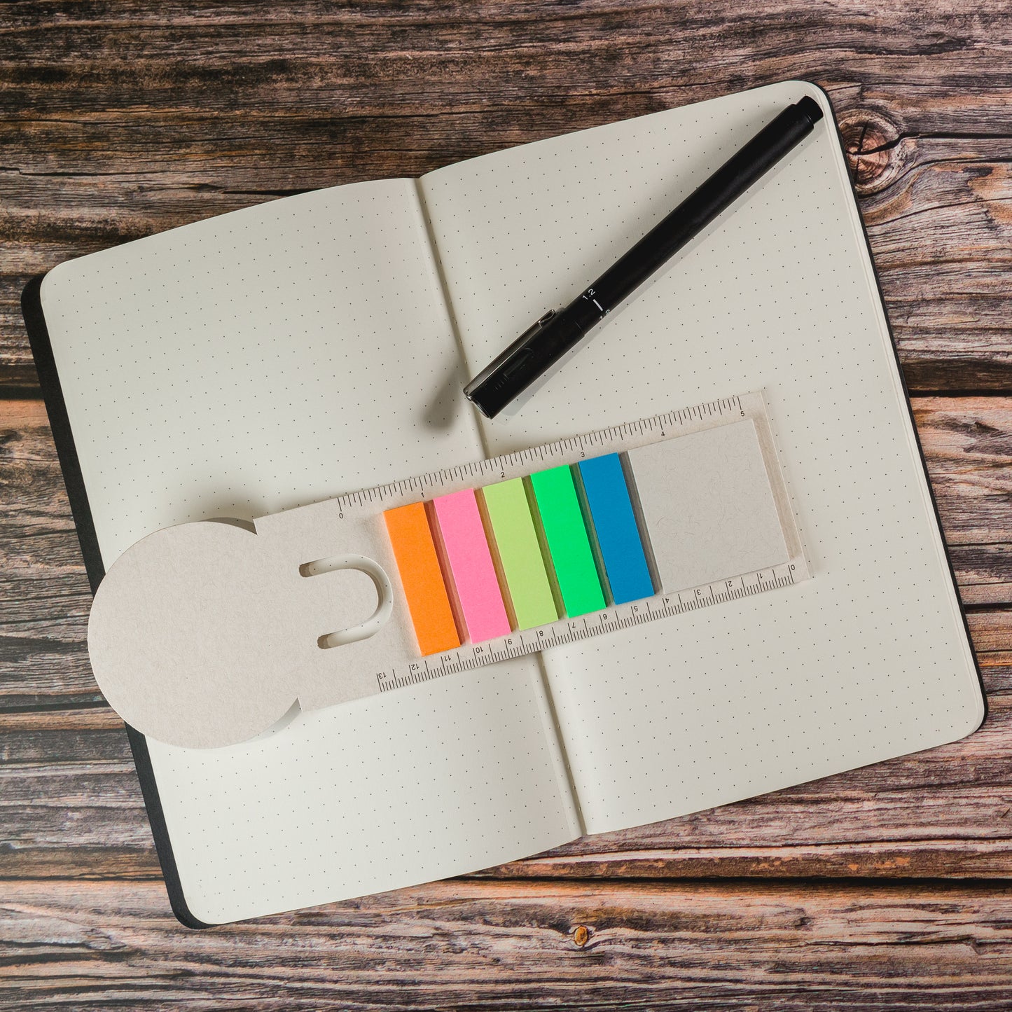 Circle Milk Carton Bookmark