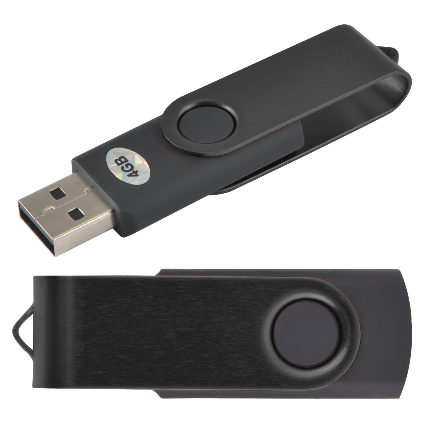 Swivel USB Flash Drive 4GB