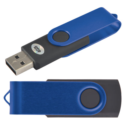 Swivel USB Flash Drive 4GB