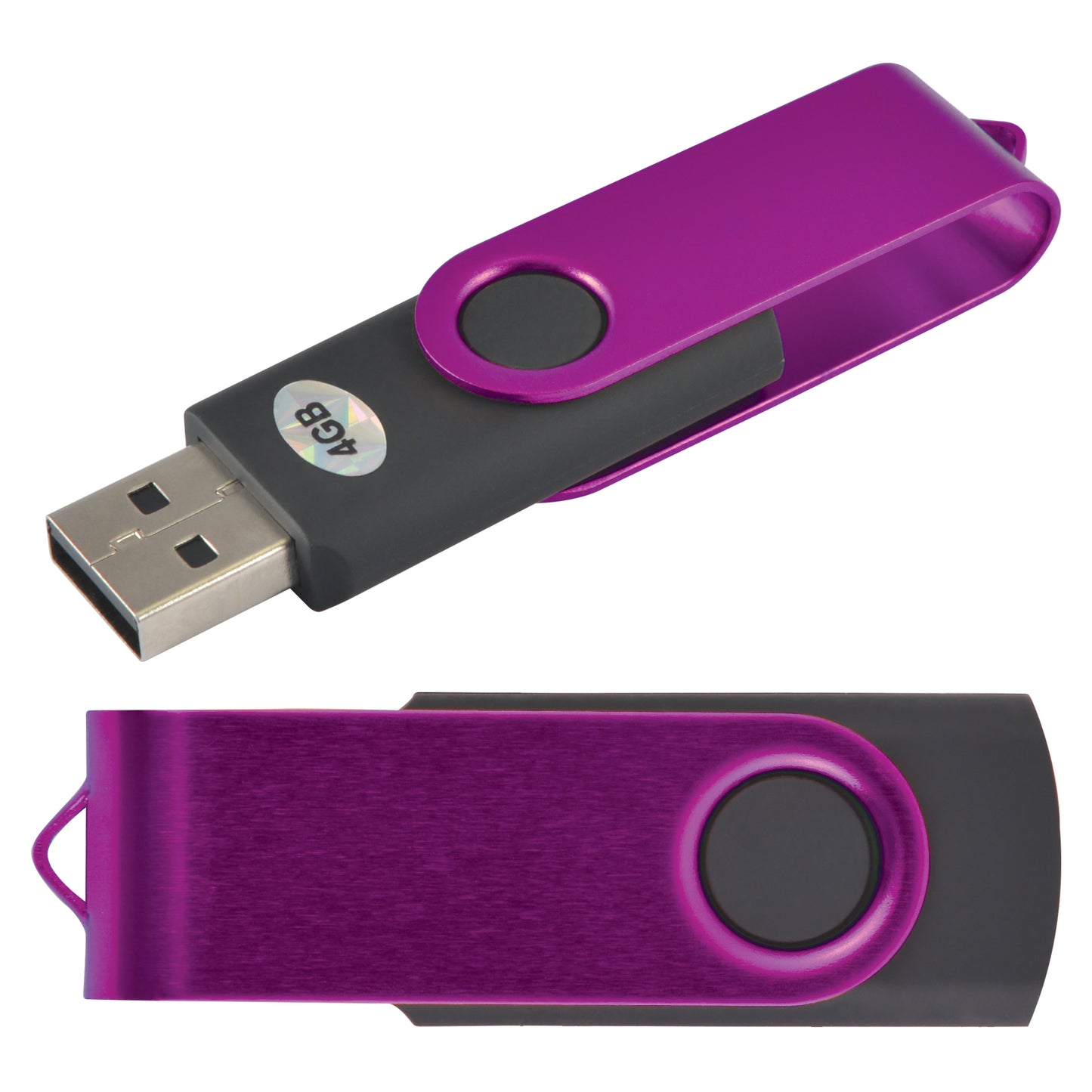 Swivel USB Flash Drive 4GB