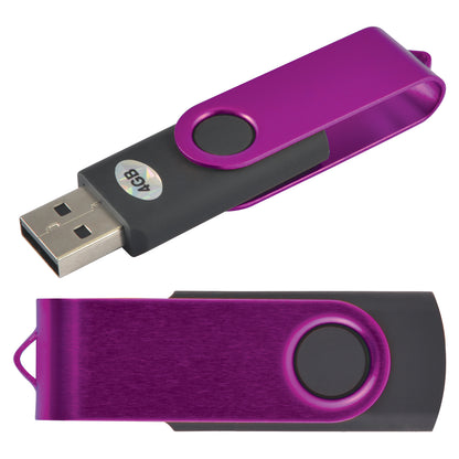 Swivel USB Flash Drive 4GB