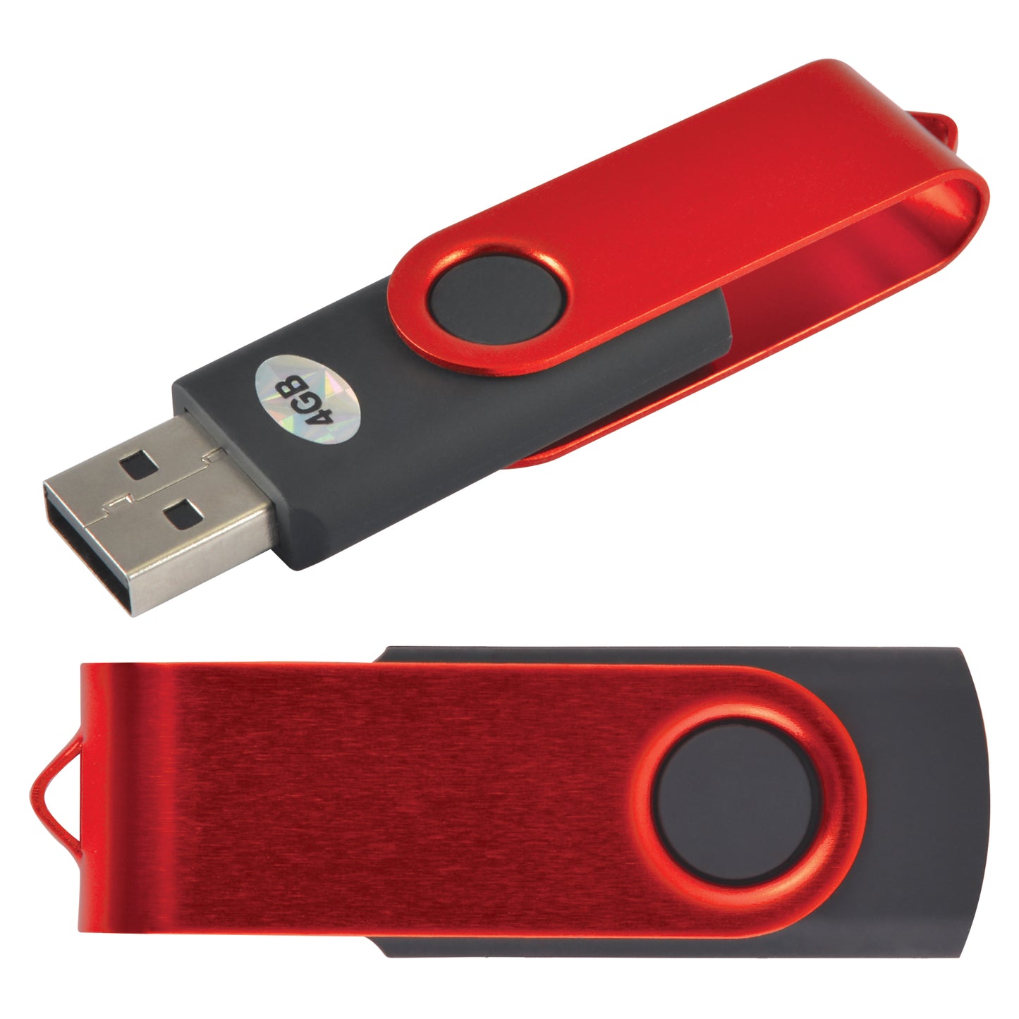 Swivel USB Flash Drive 4GB