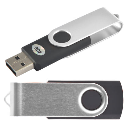 Swivel USB Flash Drive 4GB