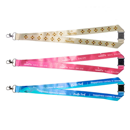 Azure Sublimated Lanyard
