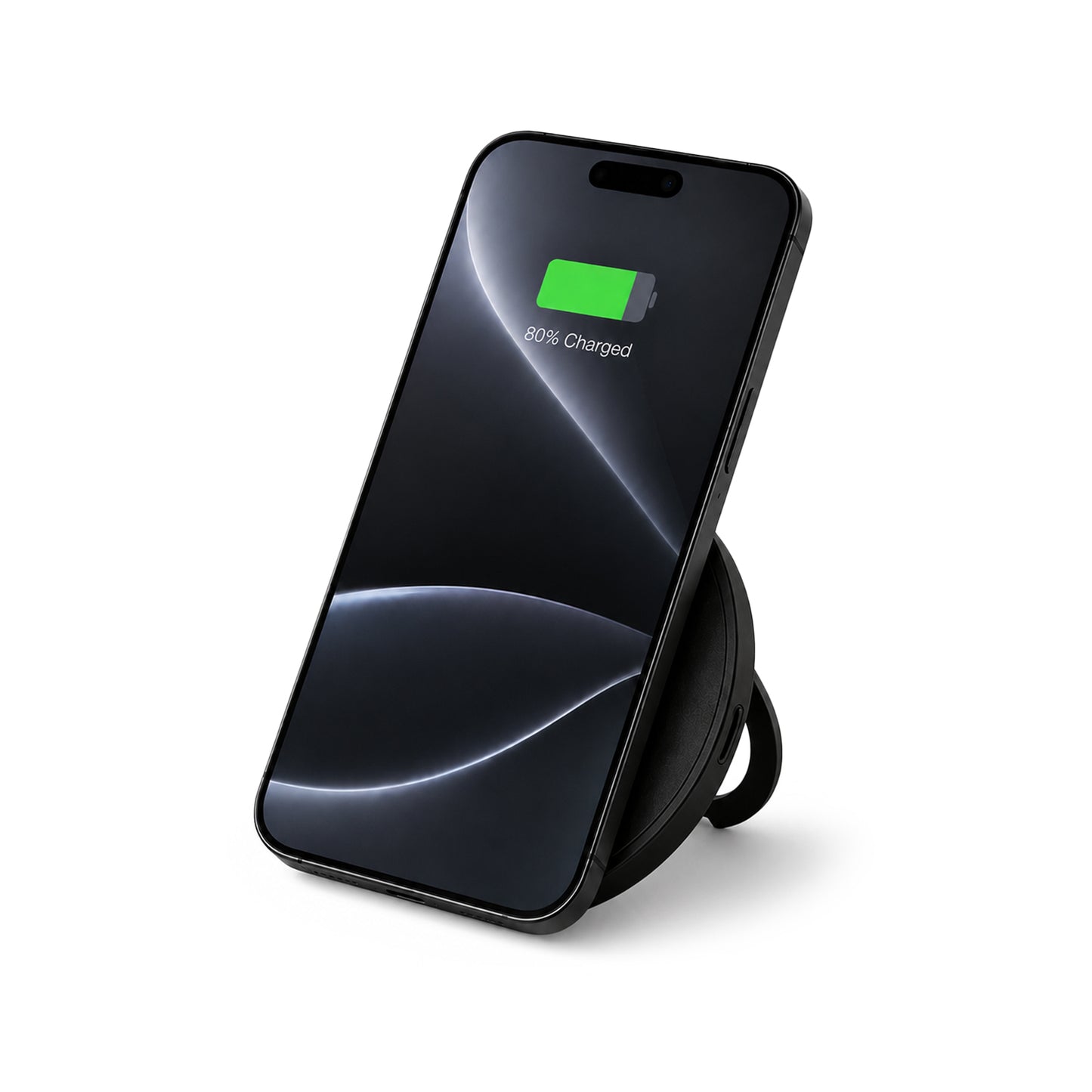 Puck Magnetic Phone and Watch Charger with Stand