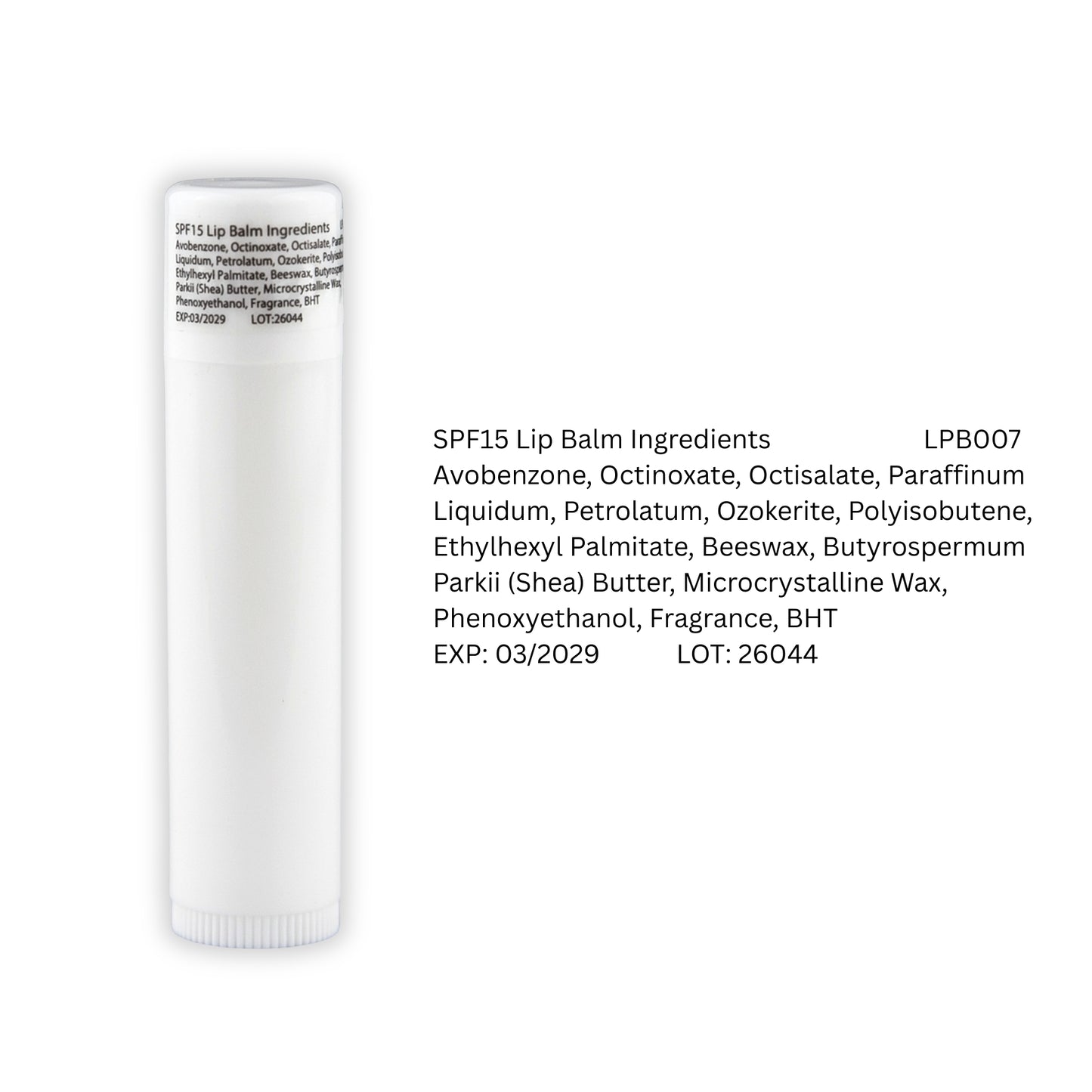 Flavoured Lip Balm SPF
