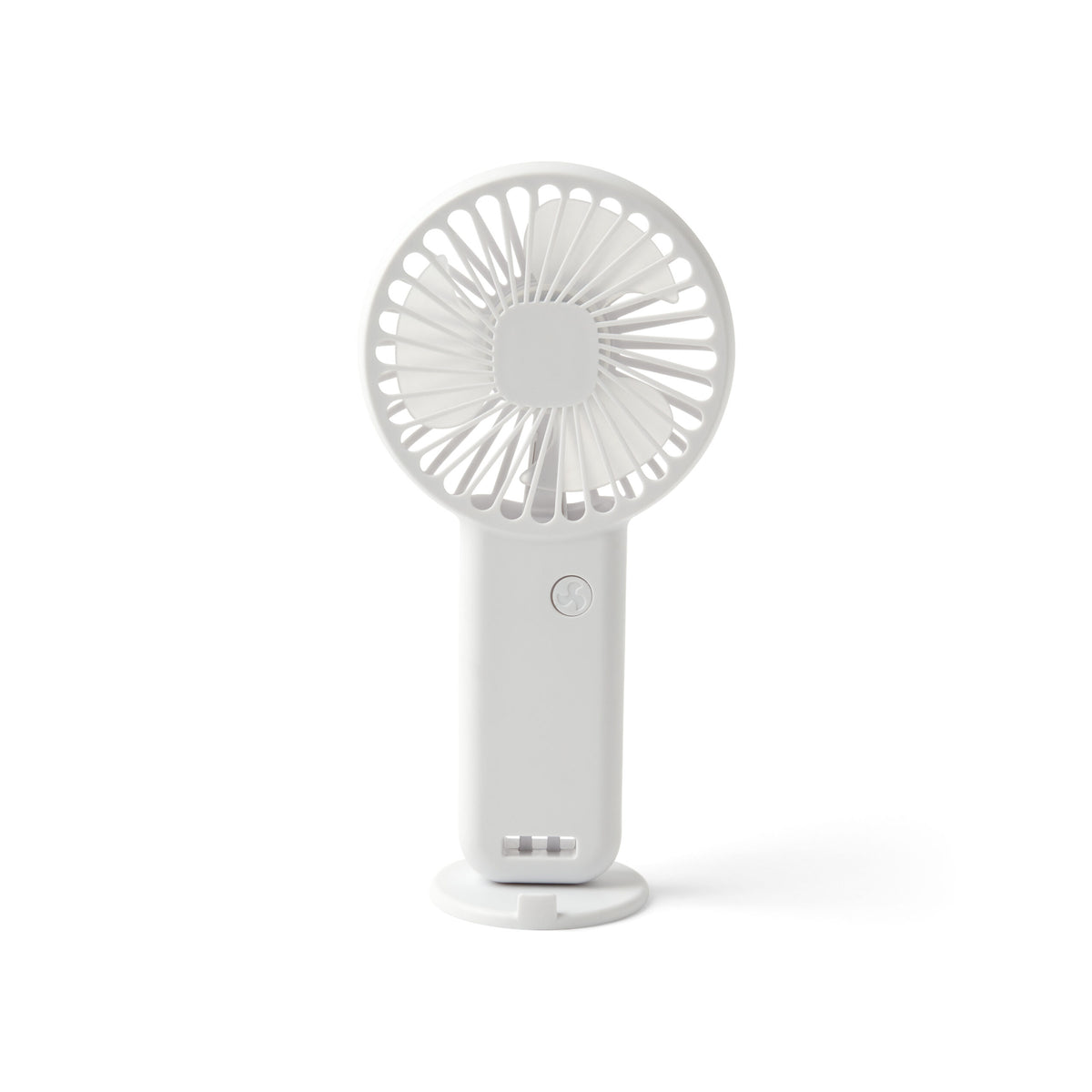 Custom Hybrid Rechargeable Fan with Phone Holder