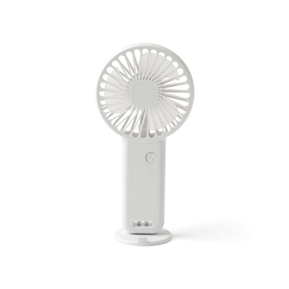 Custom Hybrid Rechargeable Fan with Phone Holder