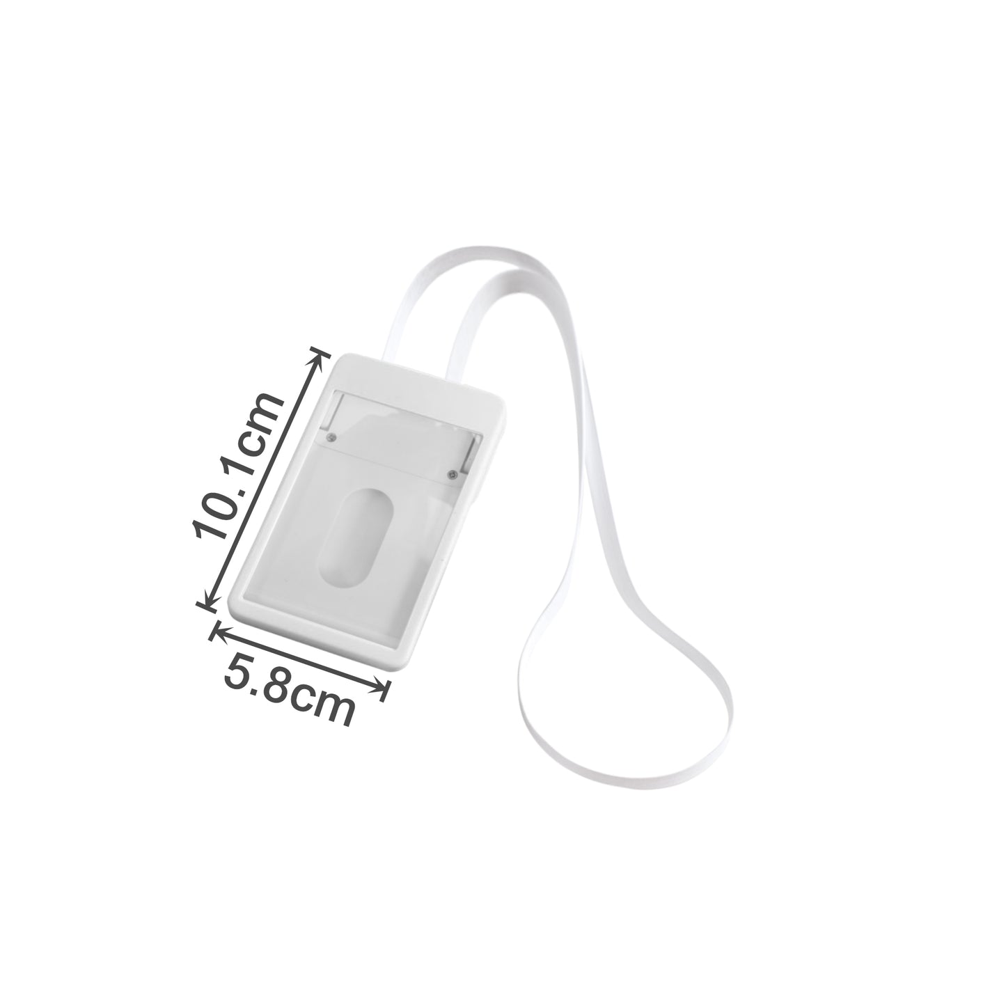 ABS Retractable Card Holder with Lanyard