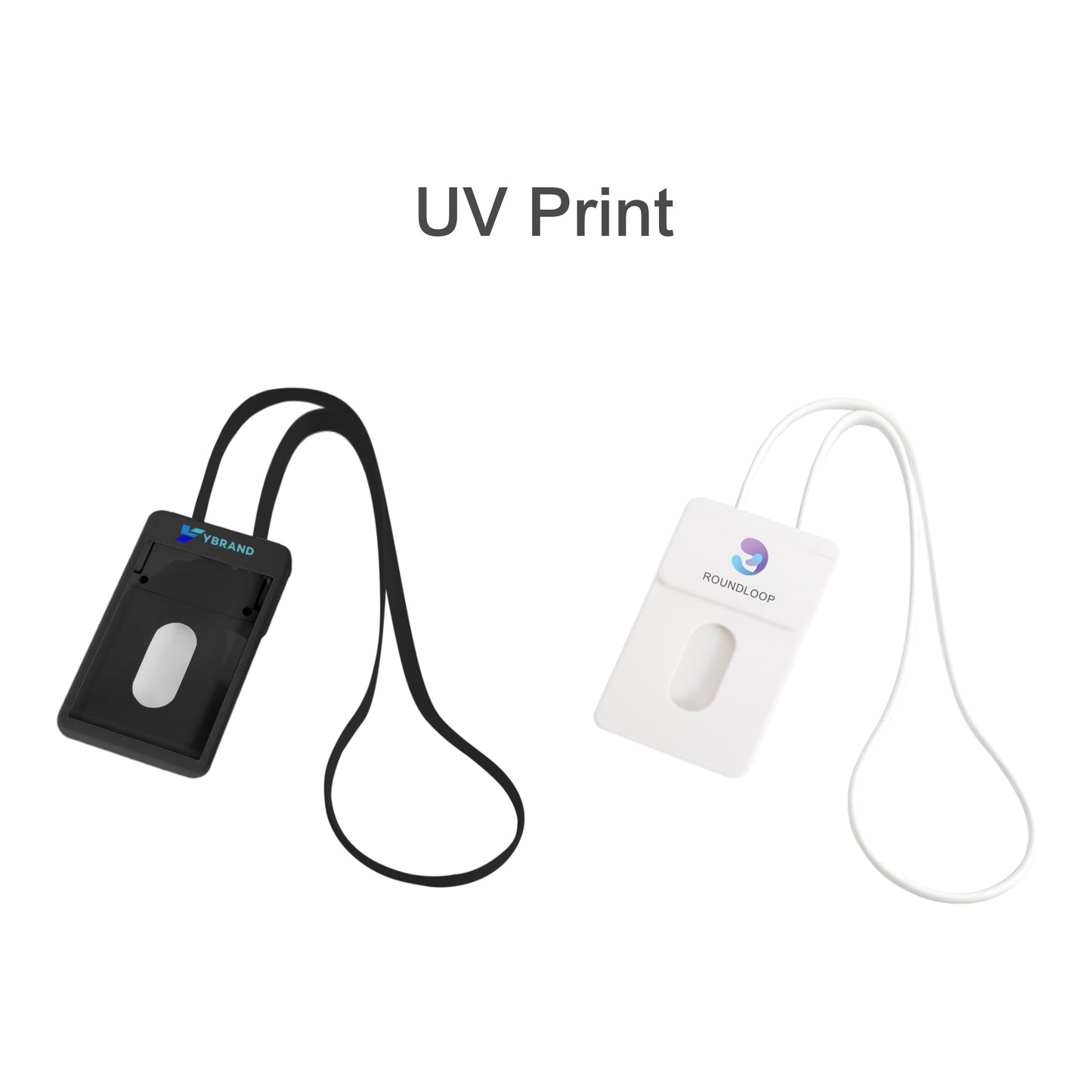 ABS Retractable Card Holder with Lanyard