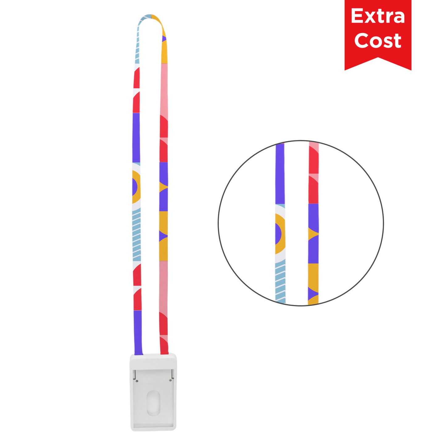 ABS Retractable Card Holder with Lanyard