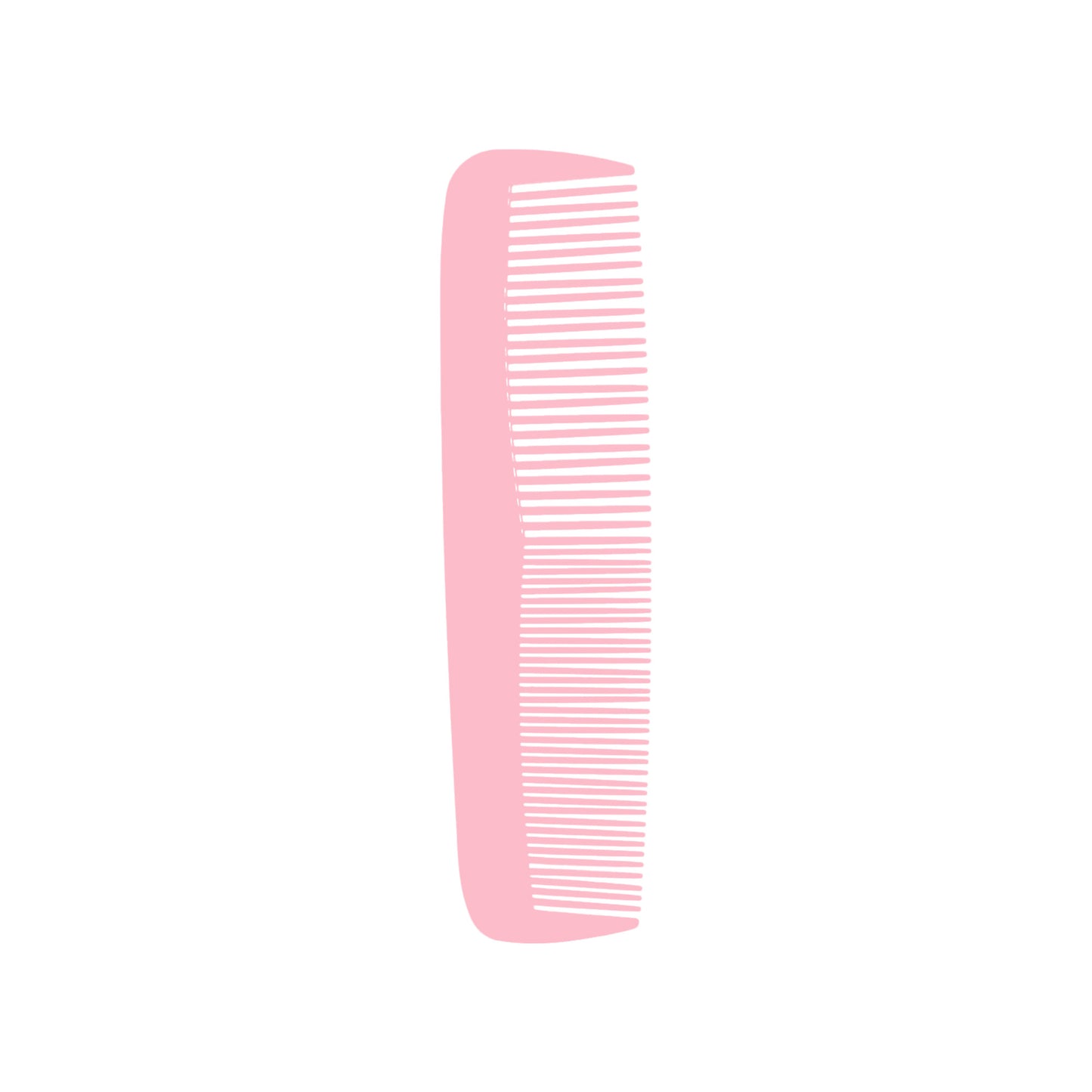 Custom Blended-Tooth Comb