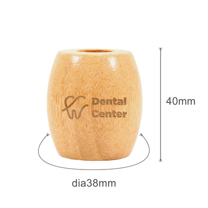 Bamboo Toothbrush Stand