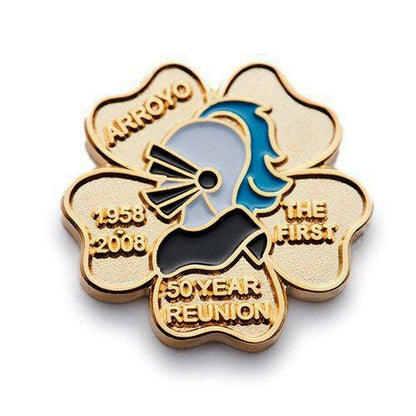 Embossed Soft Enamel Pins