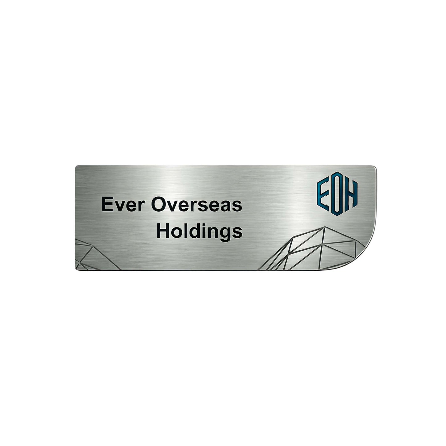 Custom Metal Name Badge