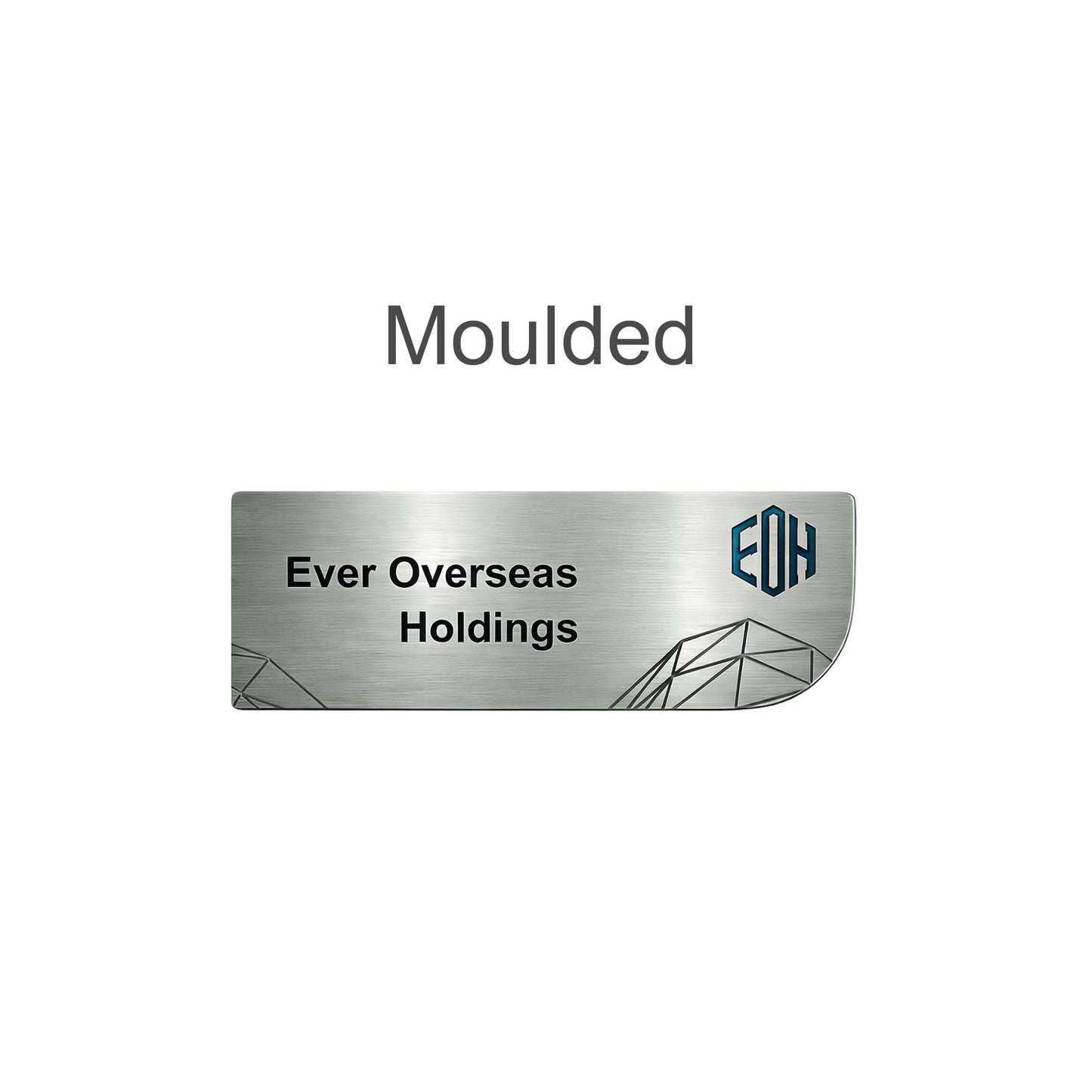 Custom Metal Name Badge