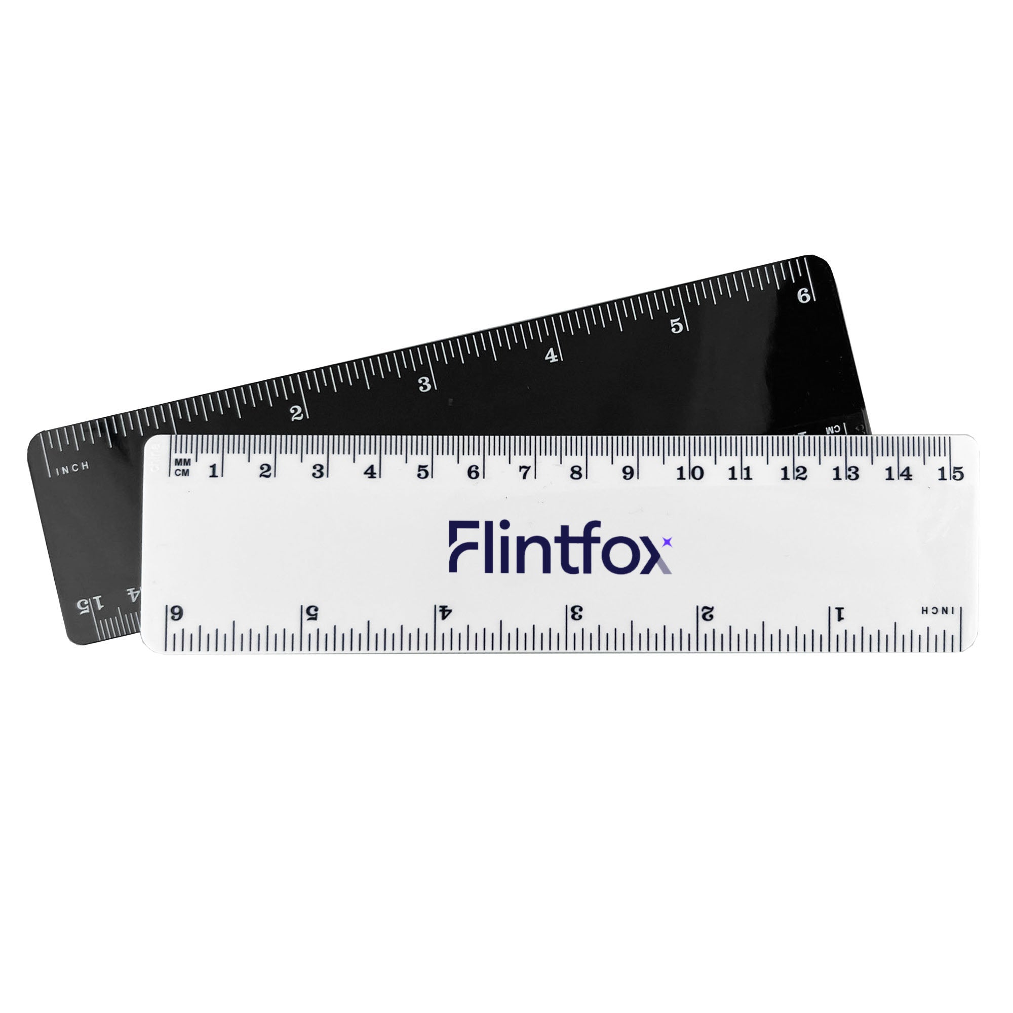 Logo Branded Plastic Ruler 15cm – Campbell ID