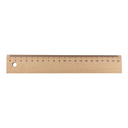 Wood Ruler 20cm