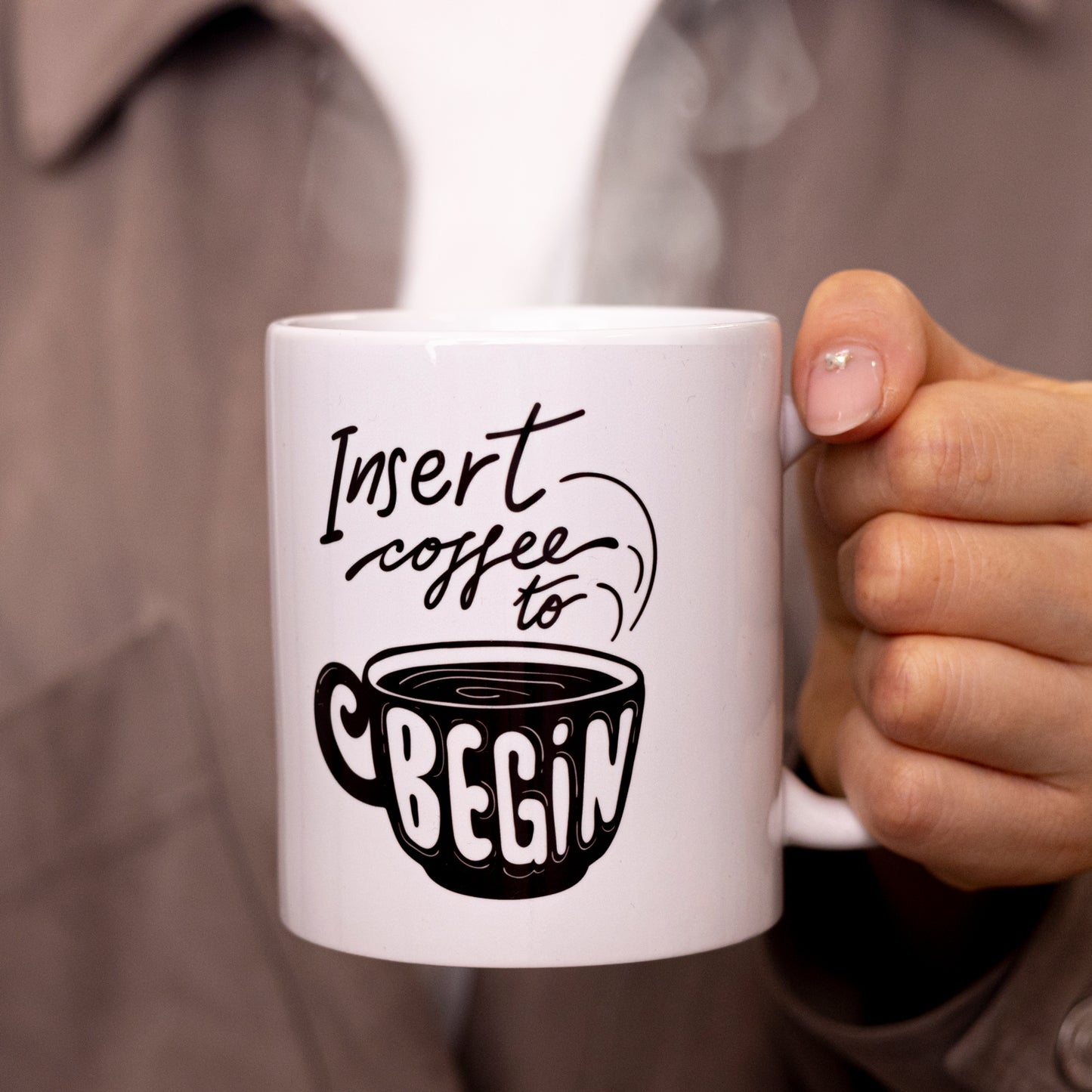 White Sublimation Coffee Mug