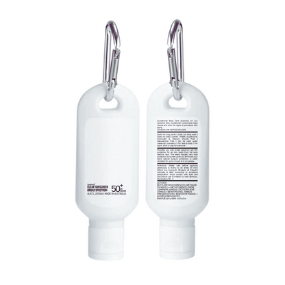 SPF50 Sunscreen Lotion With Carabiner - 60ml